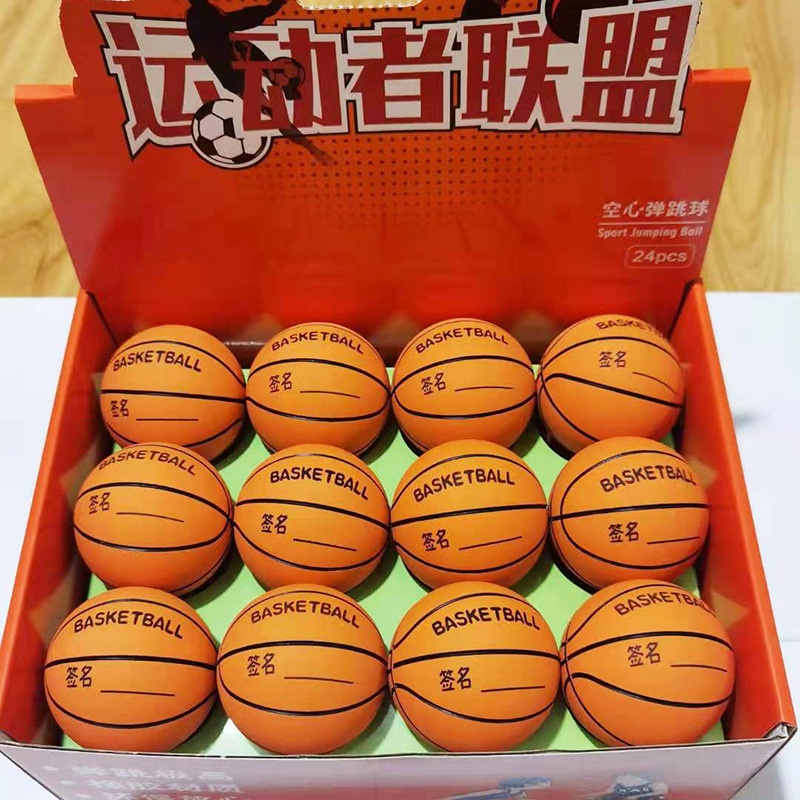 Bóng rổ mini 6cm nhiều màu sắc cho bé