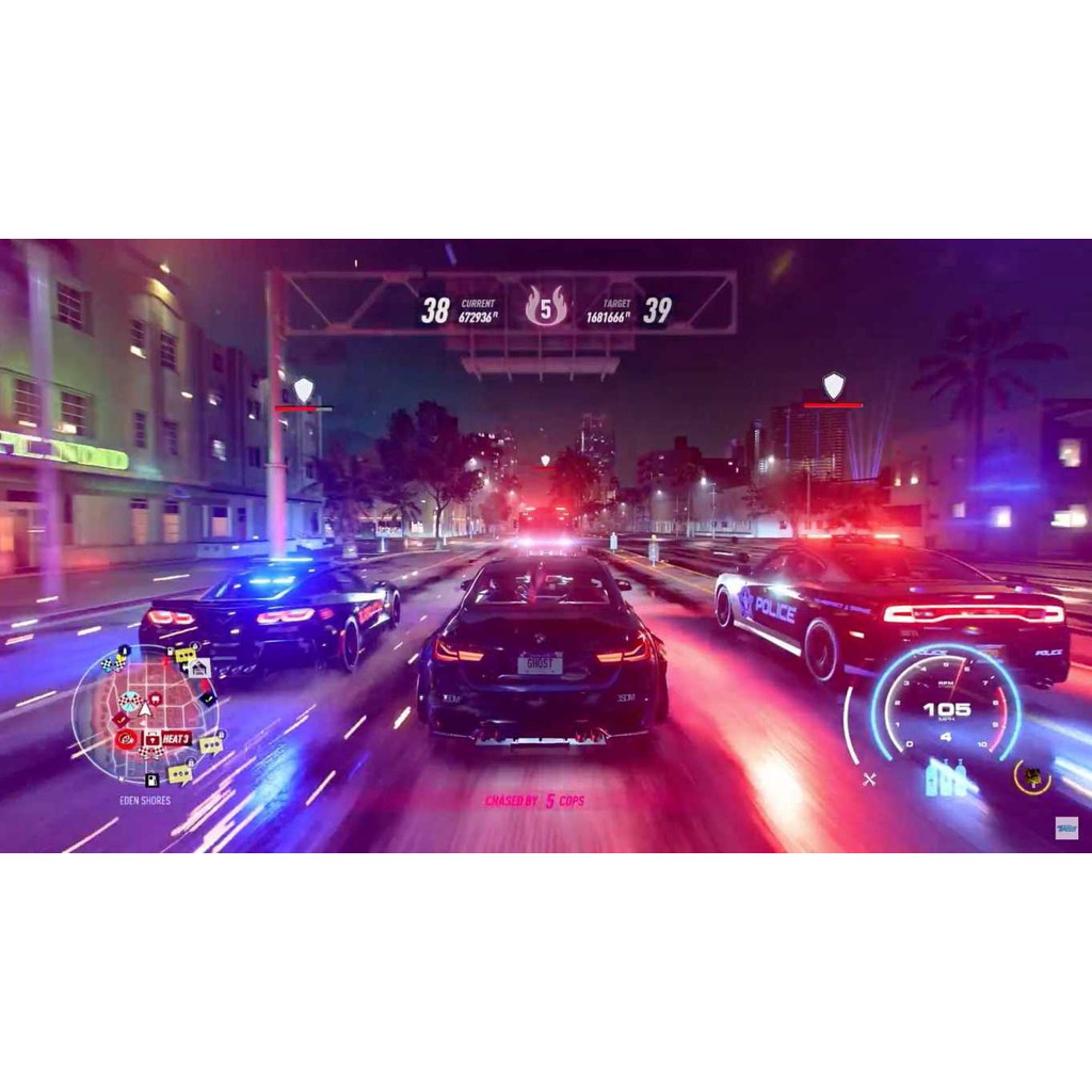 Đĩa game Need For Speed Heat dành cho máy PS4