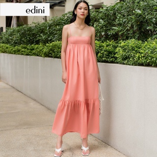Đầm hai dây hở lưng cách điệu EDINI - D1495