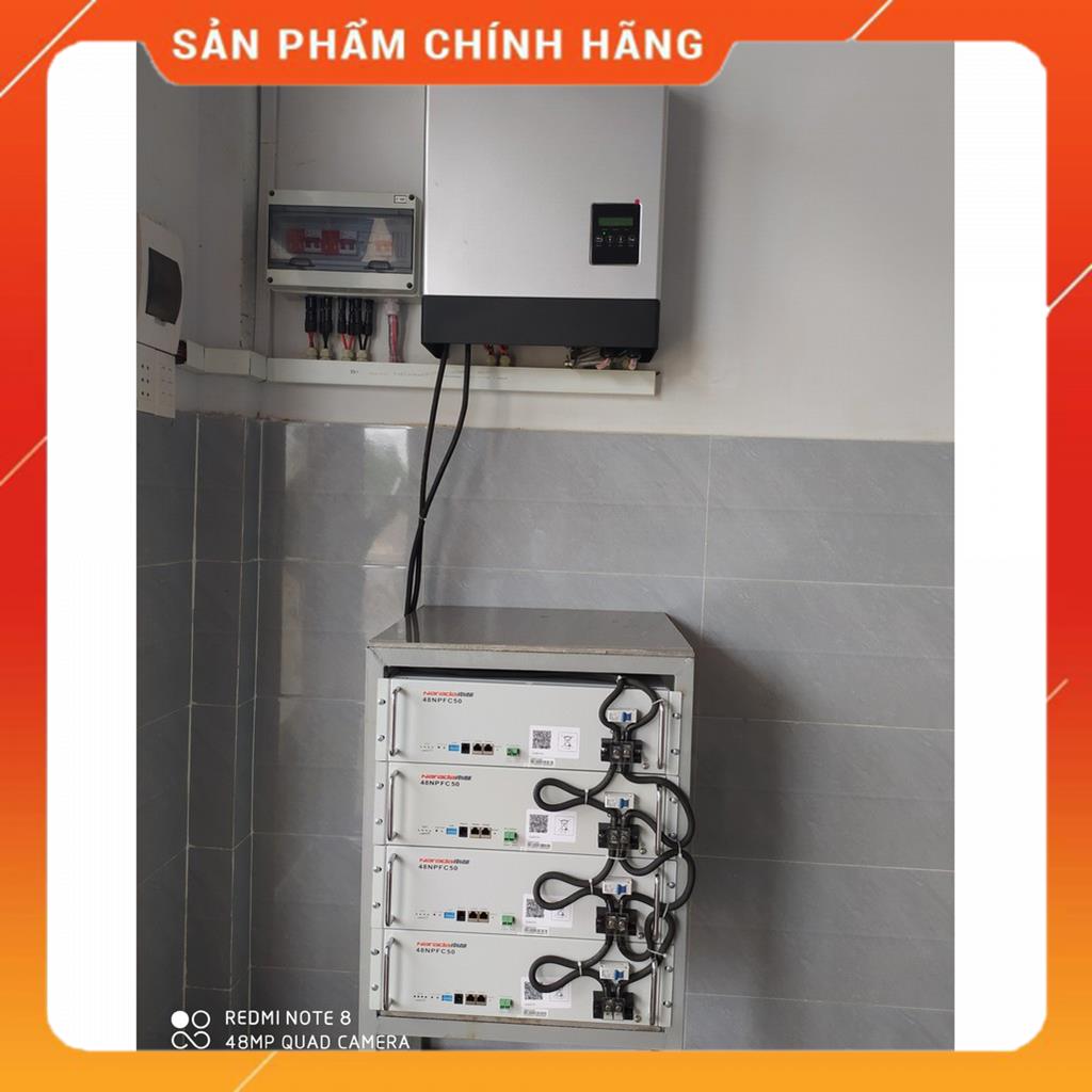 Pin lithium lưu trữ dùng lưu trữ năng lượng tái tạo Narada 51.2V 50Ah 2.5kwh 51.2V 100Ah 5.12kwh