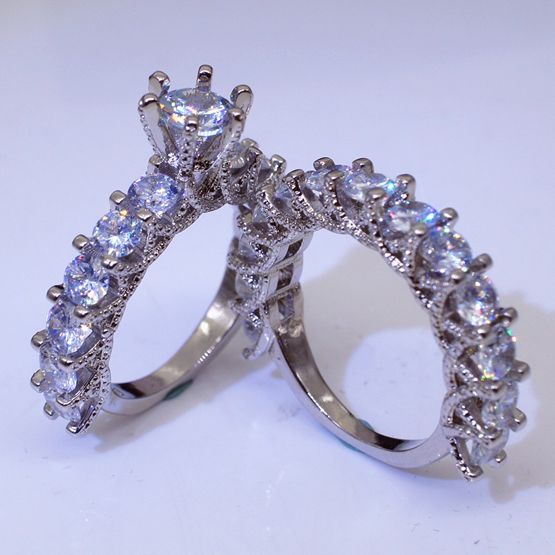 Set nhẫn đeo tay kim loại tạo hình độc đáo cho nữ