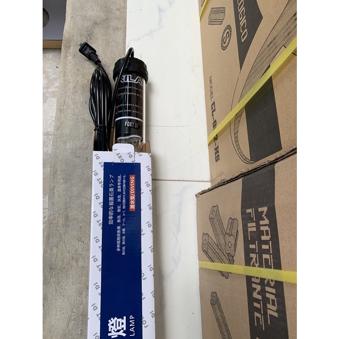Đèn UV Fort DI diệt tảo, diệt khuẩn cho hồ cá koi, hồ cá cảnh H55W-H100W DUVFD