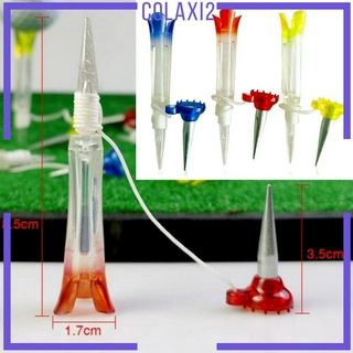 Plastic 3.35inch Golf Tees Unbreakable Long Durable High Performance Yellow