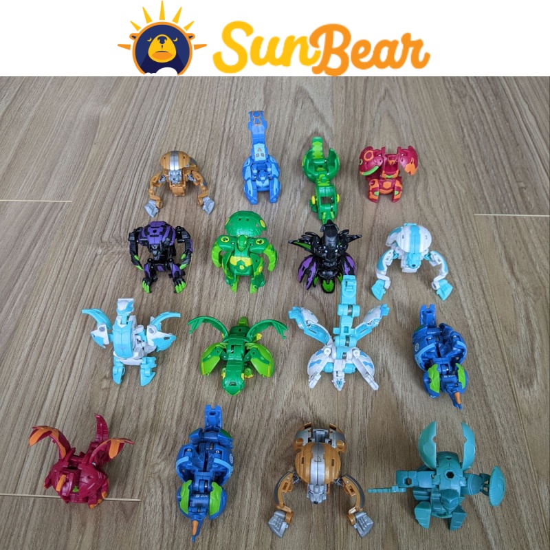 Đồ chơi mô hình Bakugan chính hãng 2nd - Sun Bear