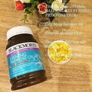 Viên uống tinh dầu hoa anh thảo Blackmores Evening Primrose Oil