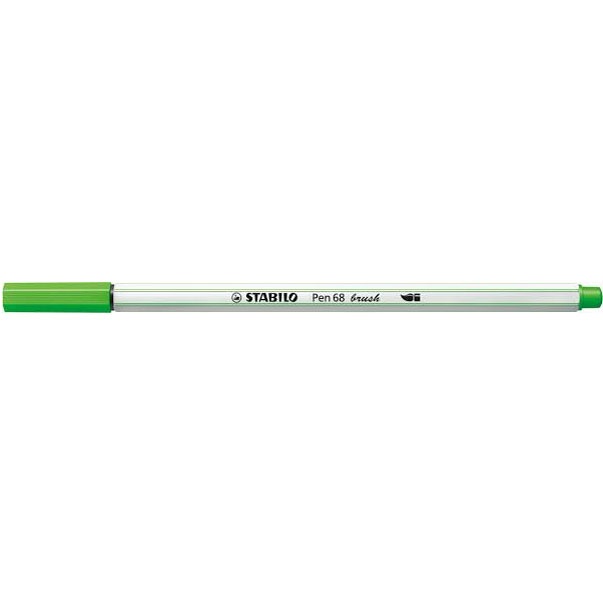 Bút Lông Stabilo brush MÀU XANH LÁ MẠ PN68BR-33