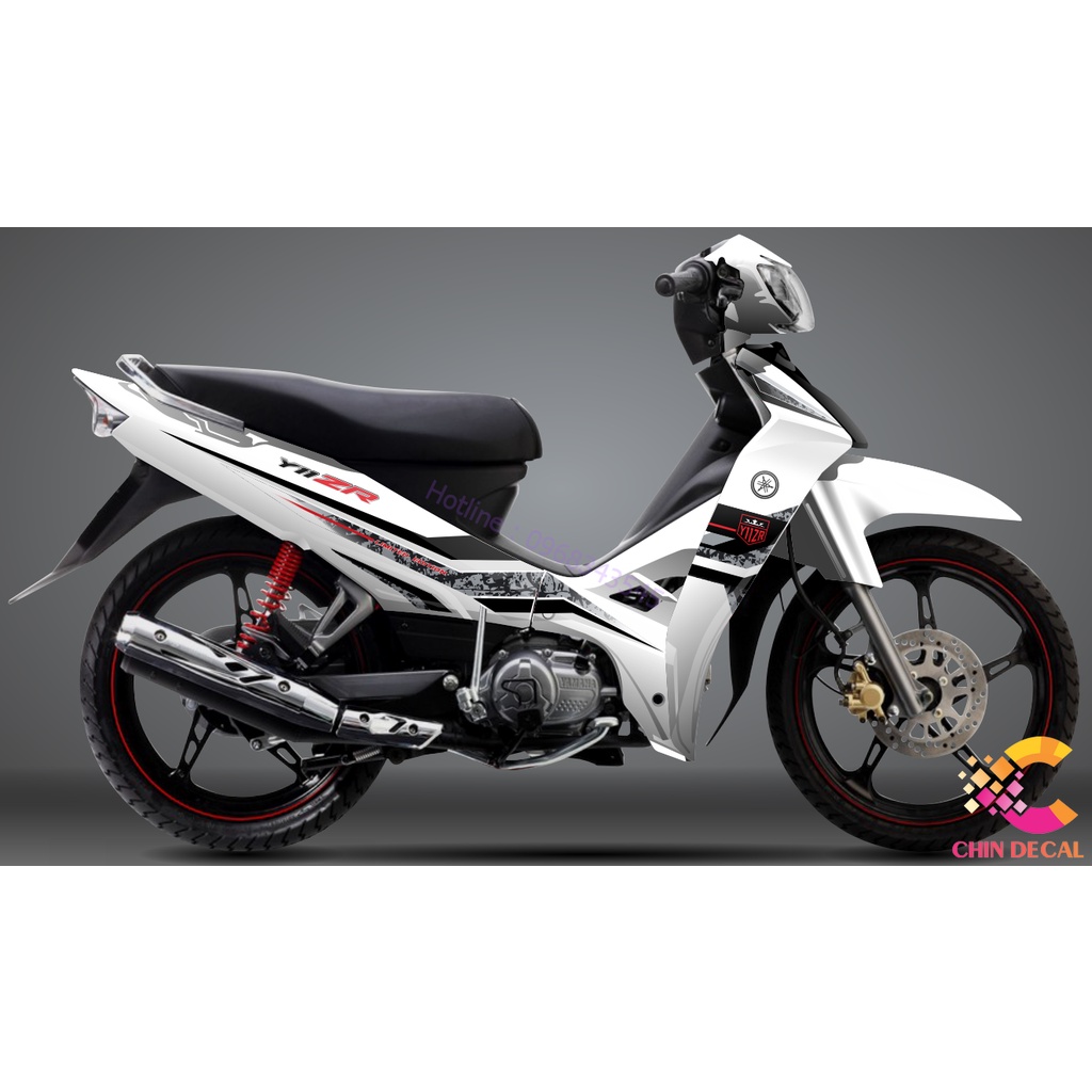 Tem SIRIUS 110 & 50cc Mẫu Y11ZR Nhiều Lựa Chọn Màu Xe | Decal 3 lớp cao cấp chống nước chống bay màu | 892275
