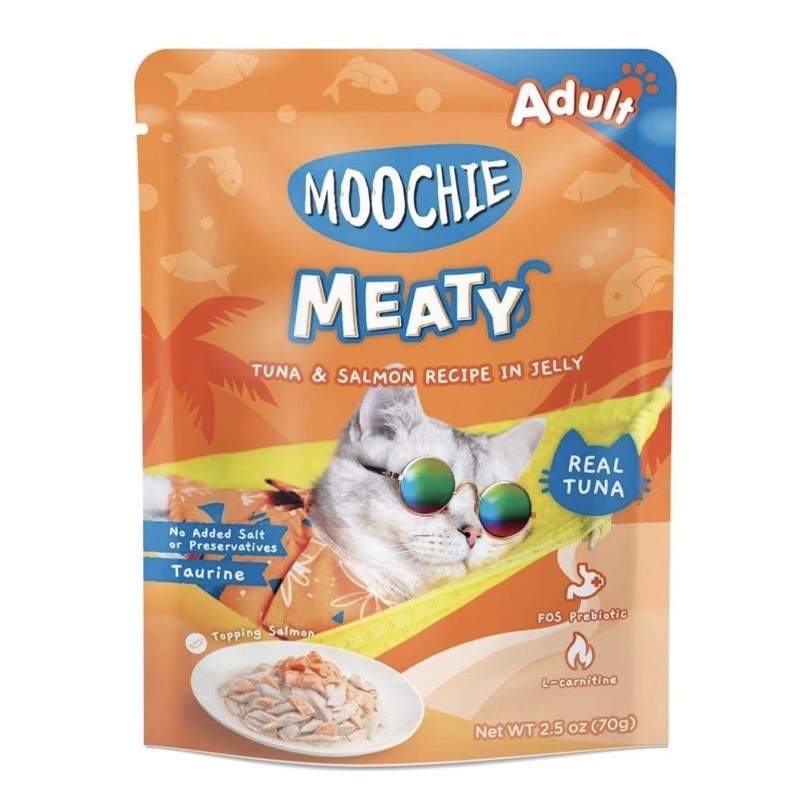 Pate cho mèo Moochie Thái Lan - Túi 70gr