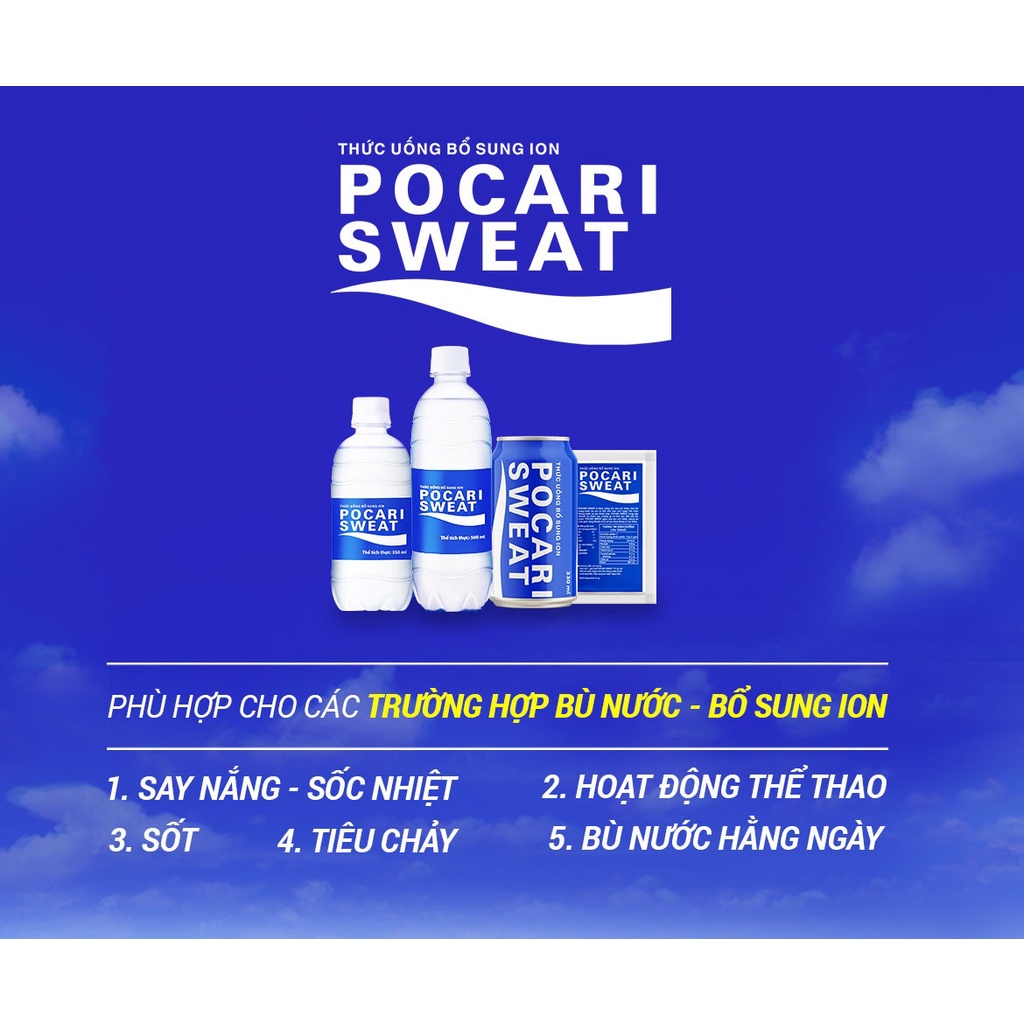 Thức uống bổ sung ion Pocari Sweat dạng bột