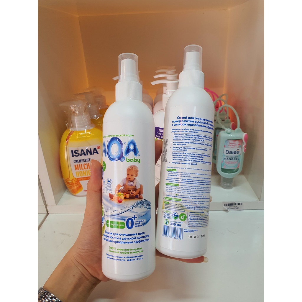 𝗫𝗜̣𝗧 𝗞𝗛𝗨𝗔̂̉𝗡 𝗢𝗥𝗚𝗔𝗡𝗜𝗖 𝗔𝗤𝗔 𝗕𝗔𝗕𝗬 300ml- Nga hàng Air