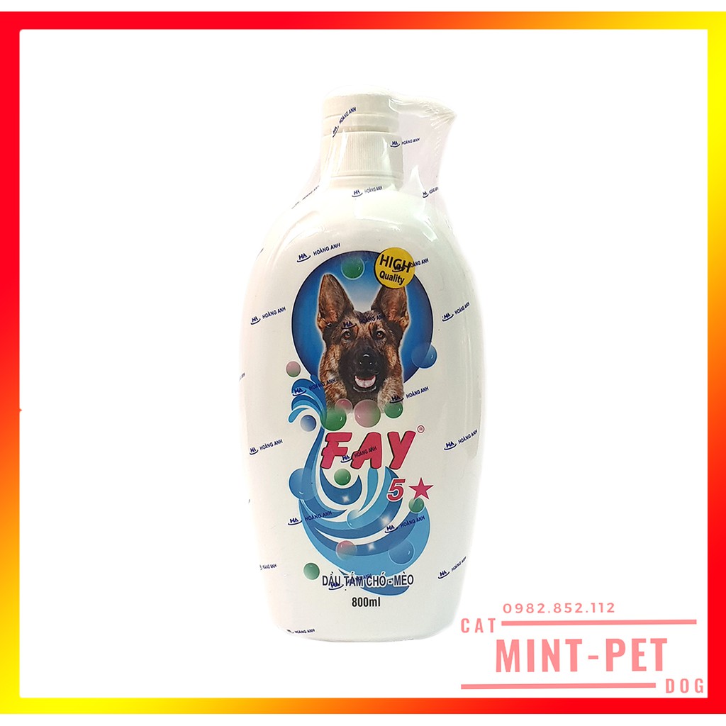 Sữa tắm chó mèo cao cấp FAY 5 sao Giá rẻ #MintPet