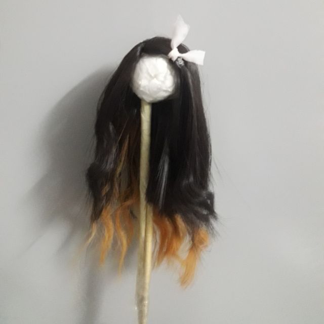 Tóc giả dành cho búp bê vòng đầu 9-10.5cm, 11-12,5, 13-14,5