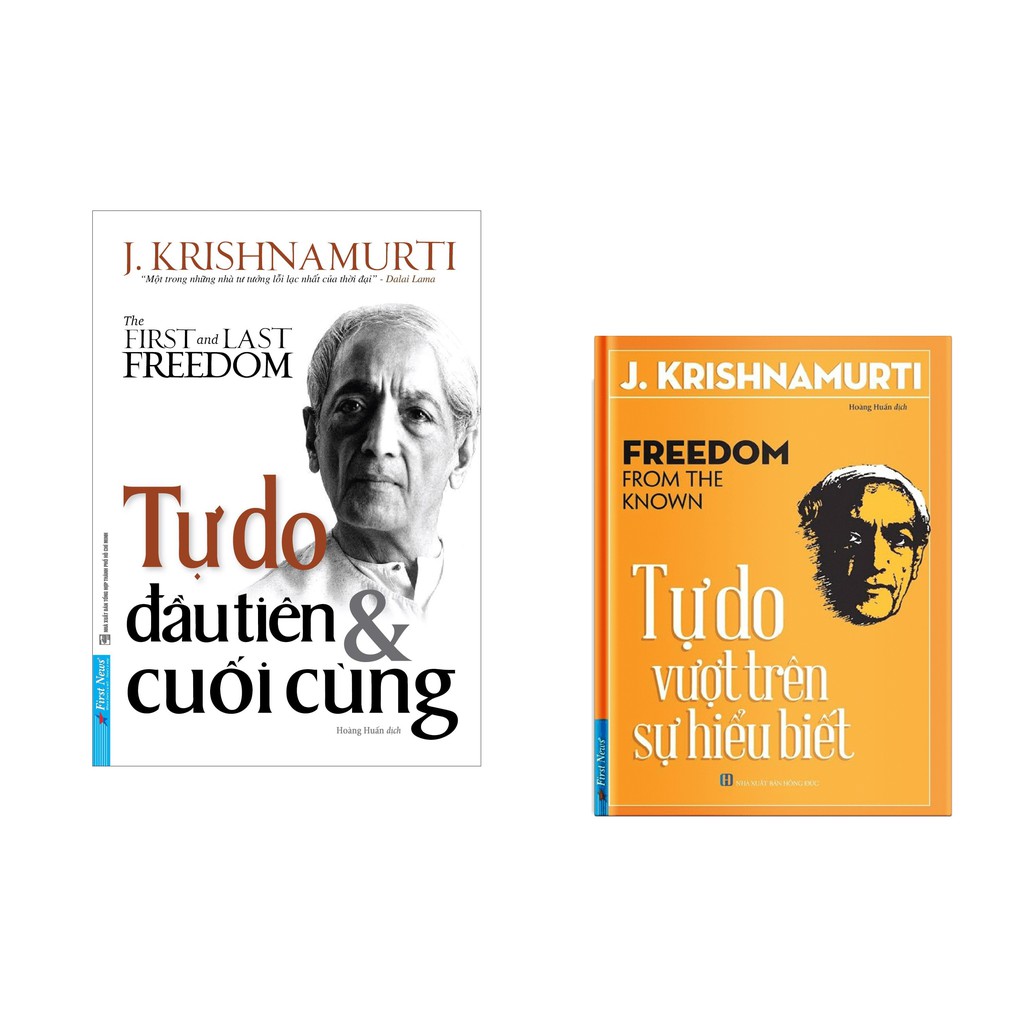 Sách - Combo Tự Do Đầu Tiên Và Cuối Cùng (50930) + Tự Do Vượt Trên Sự Hiểu Biết (46308) - First News