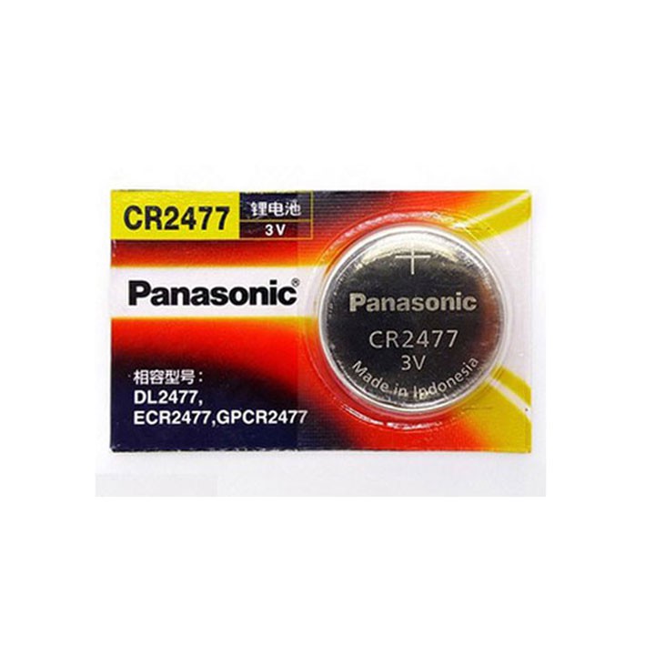 10 Pin CR2477 3V Panasonic made in Indonesia