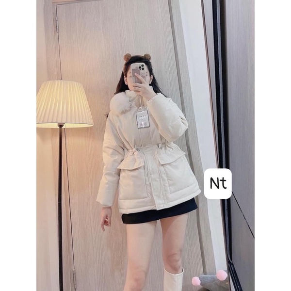 Áo phao, áo parka mũ lông mẫu mới 2021 _Nguyễn Thu