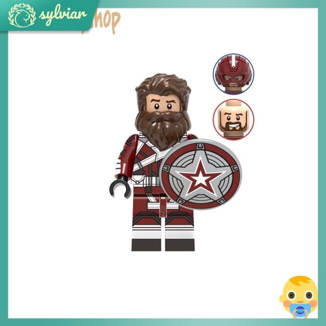 [sylviar] Mô Hình Siêu Anh Hùng Black Widow Minifigures, Lego