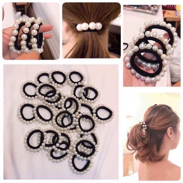 Combo 5 dây cột tóc Ngọc siêu xinh