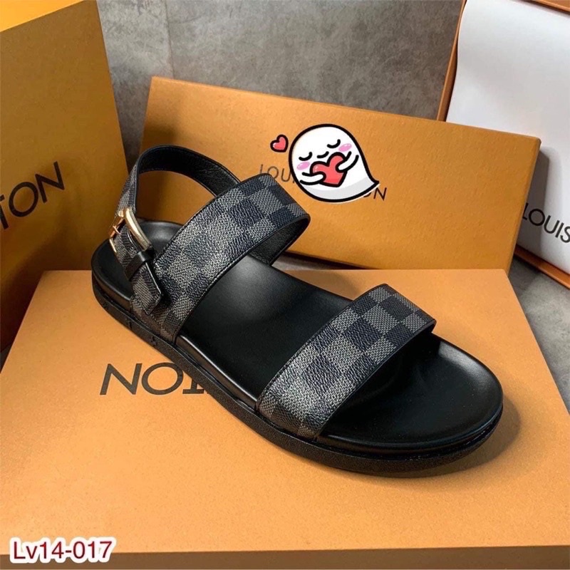 Sandal nam LV cho học sinh sinh viên cao cấp