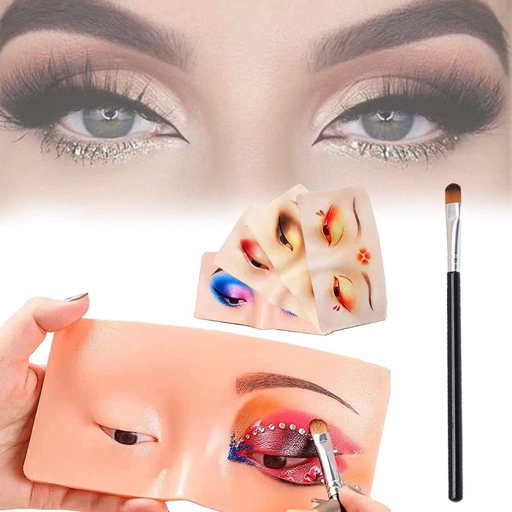 Espo Bảng Phấn Mắt Kèm Cọ Trang Điểm Cho Người Mới Bắt Đầu Vẽ Lông Mi Nghệ Thuật