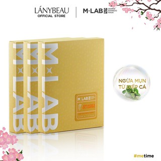 [Tặng 7 miếng] Mặt nạ ngừa mụn, mờ thâm LÁNYBEAU MLAB Acne & Oil Control - Combo 3 hộp 21 miếng