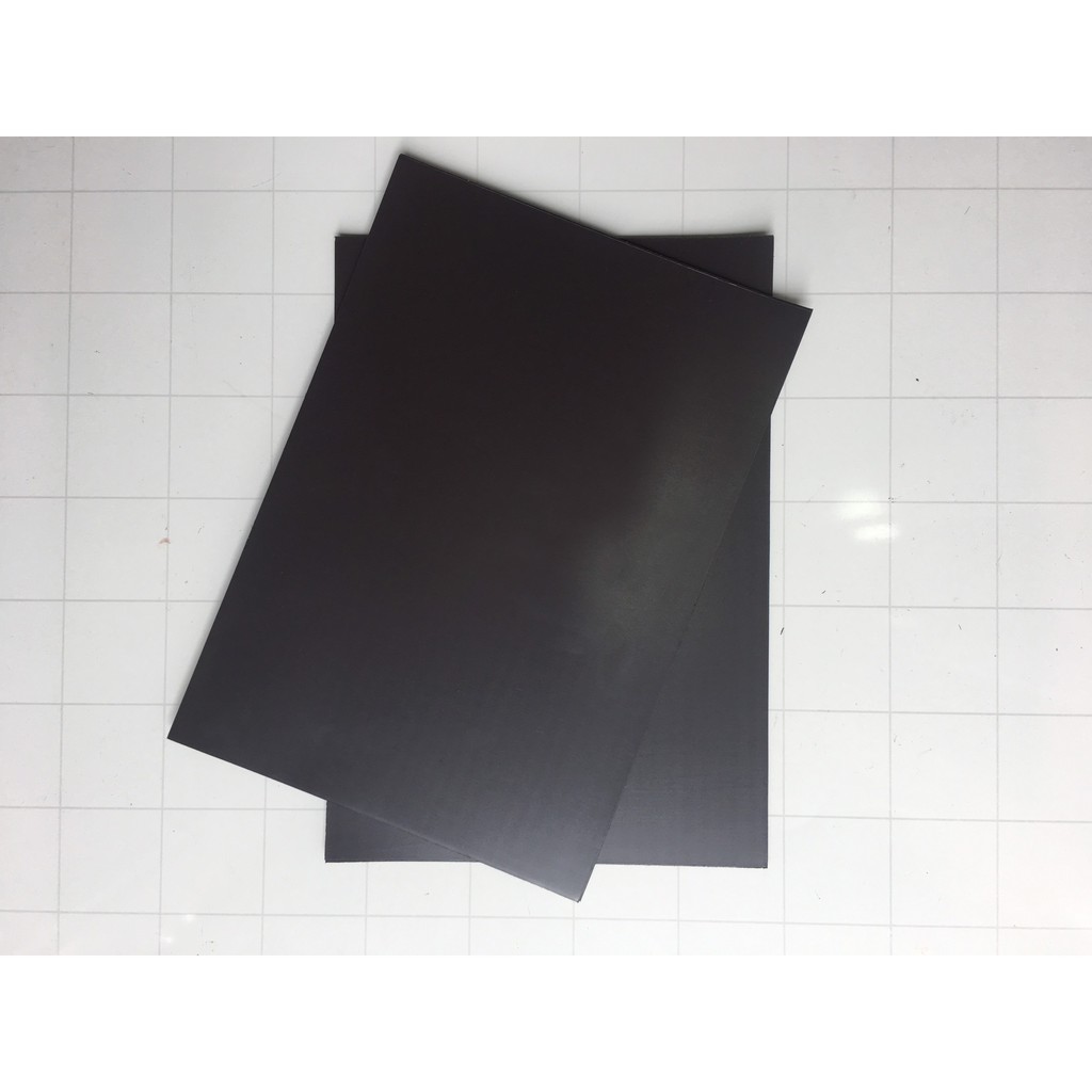 Tấm A4 0.5mm nâu nam châm dẻo, nam châm lá màu nâu hai mặt