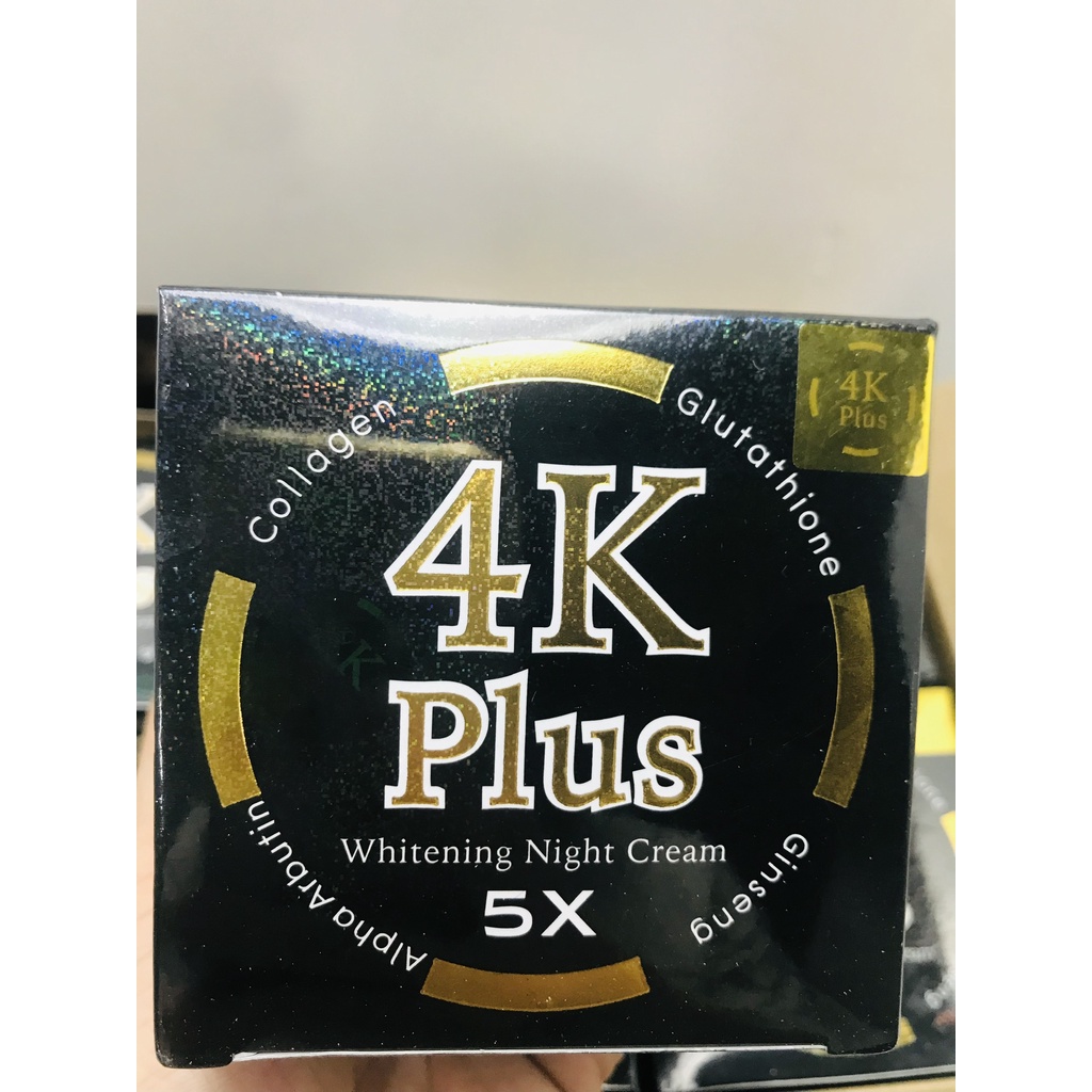 CHÍNH HÃNG - Mẫu mới - Kem 4K Plus Thái Lan (dưỡng trắng sáng), Kem 4K Berry Plus 5X (Khử Nám ,Tàn Nhang)