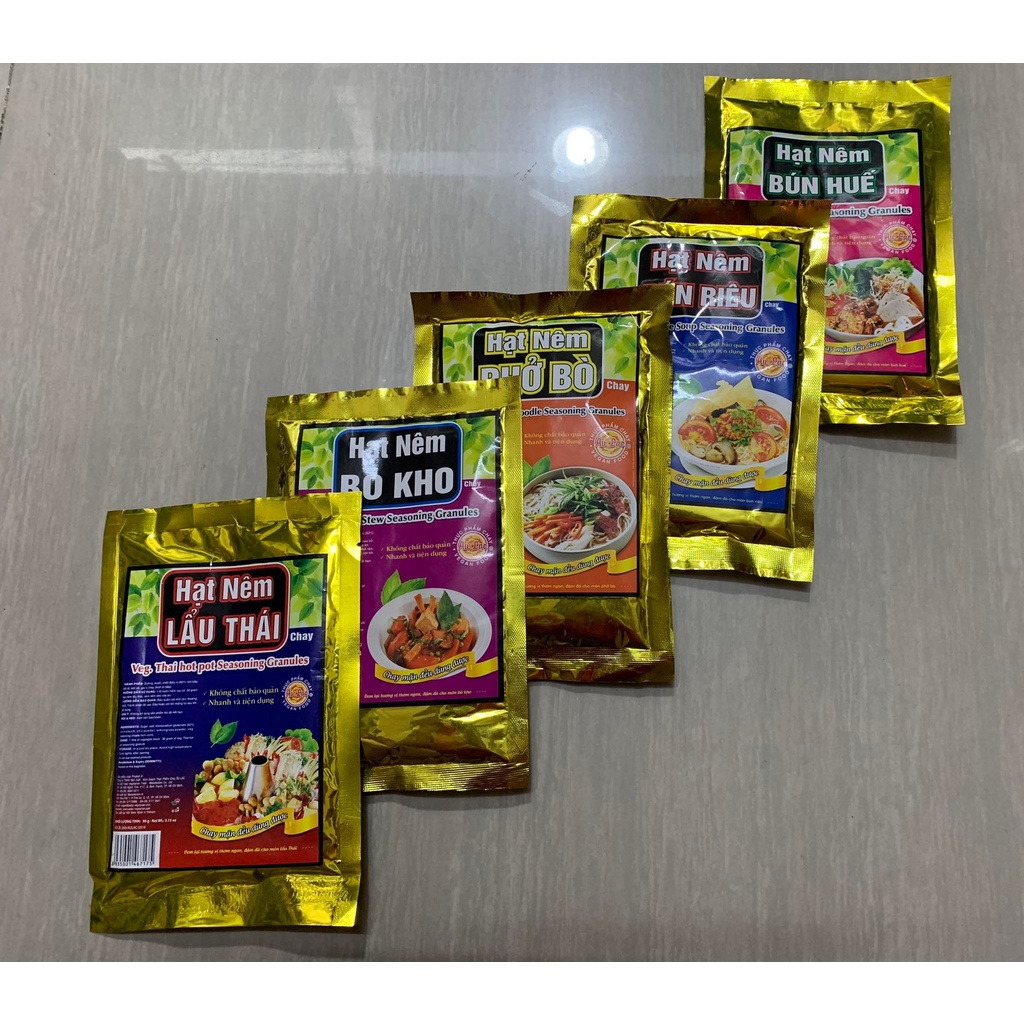 Hạt Nêm Các Loại Chay- 90g