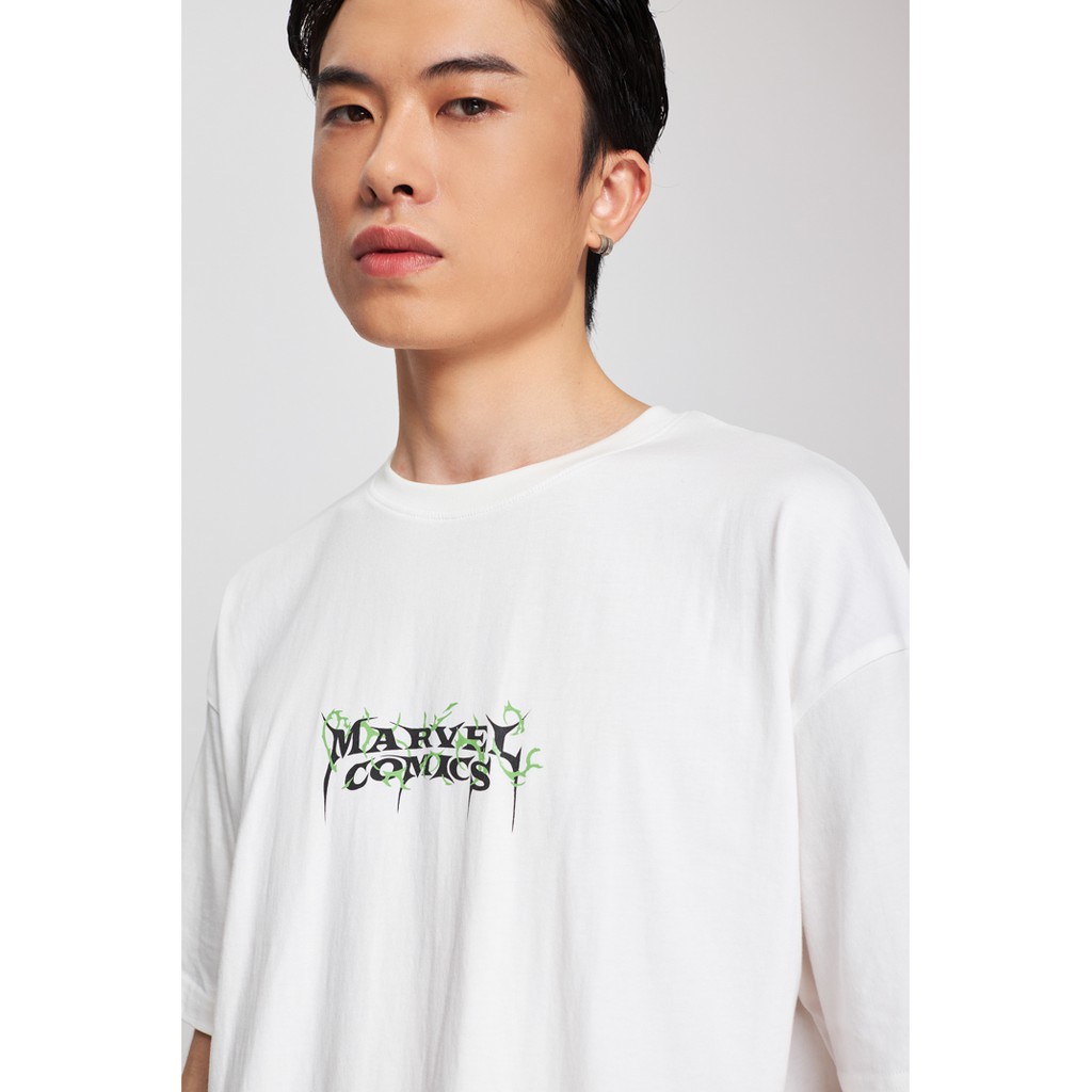 Áo Thun Nam Nữ BOO Oversize Dáng Rộng 100%Cotton In Logo Marvel Sấm Sét | BigBuy360 - bigbuy360.vn