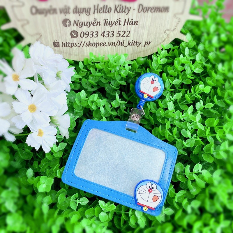 Thẻ đeo yoyo Hello Kitty Doremon - Thẻ đeo bảng tên Doremon Doraemon