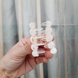 Kẹp tóc đính hạt thời trang (4.5cm)