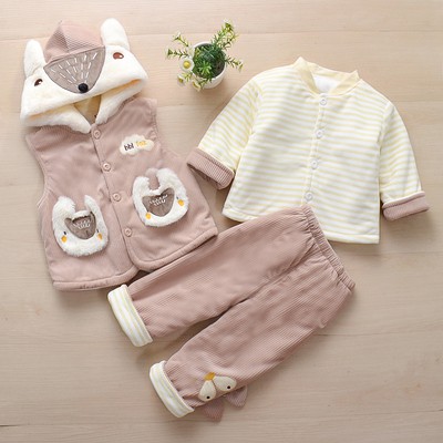 Sét nỉ nhung gấu lót lông dày ấm cho bé siêu đẹp