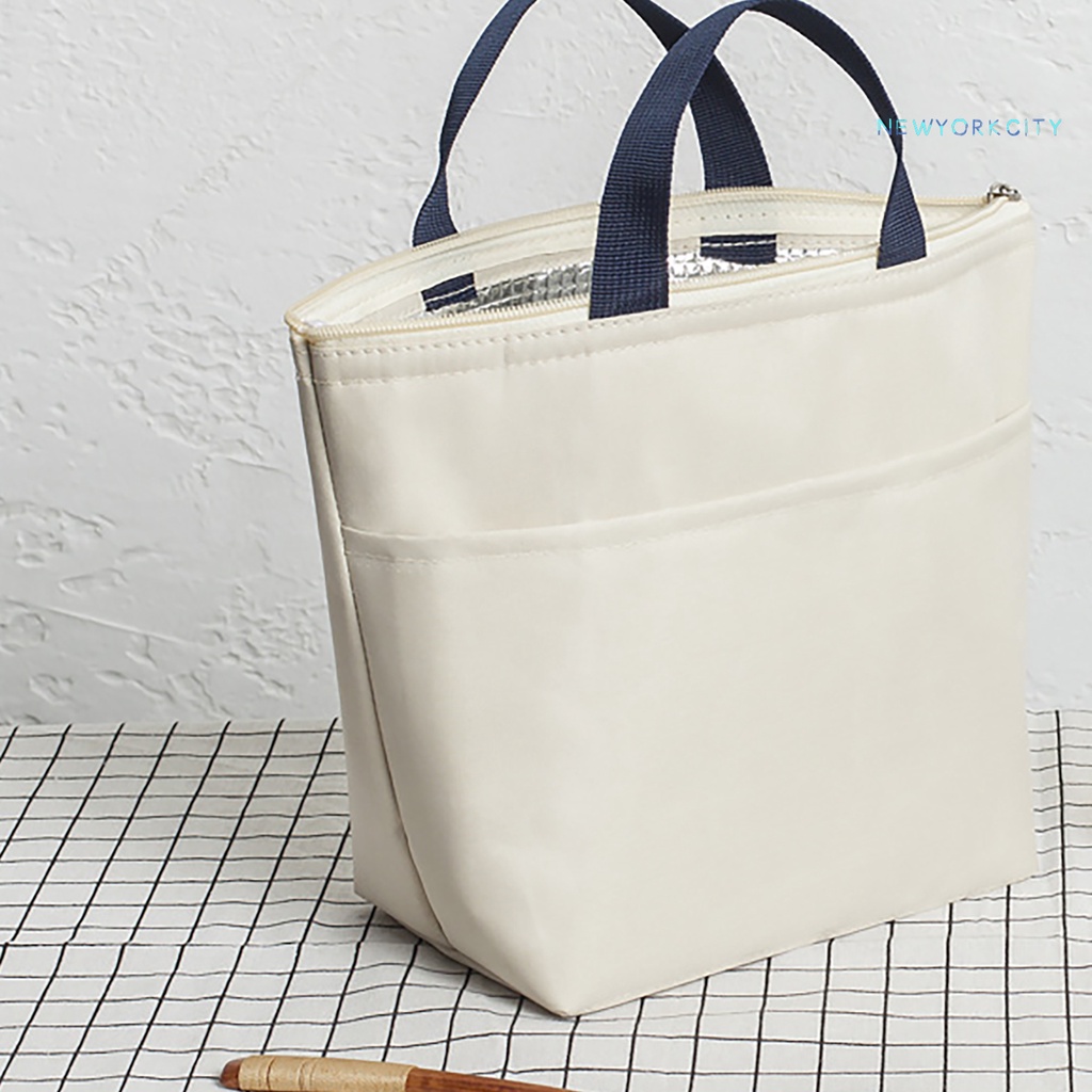 Túi Giữ Nhiệt Đựng Hộp Cơm Trưa Bằng Vải Oxford Cỡ Lớn