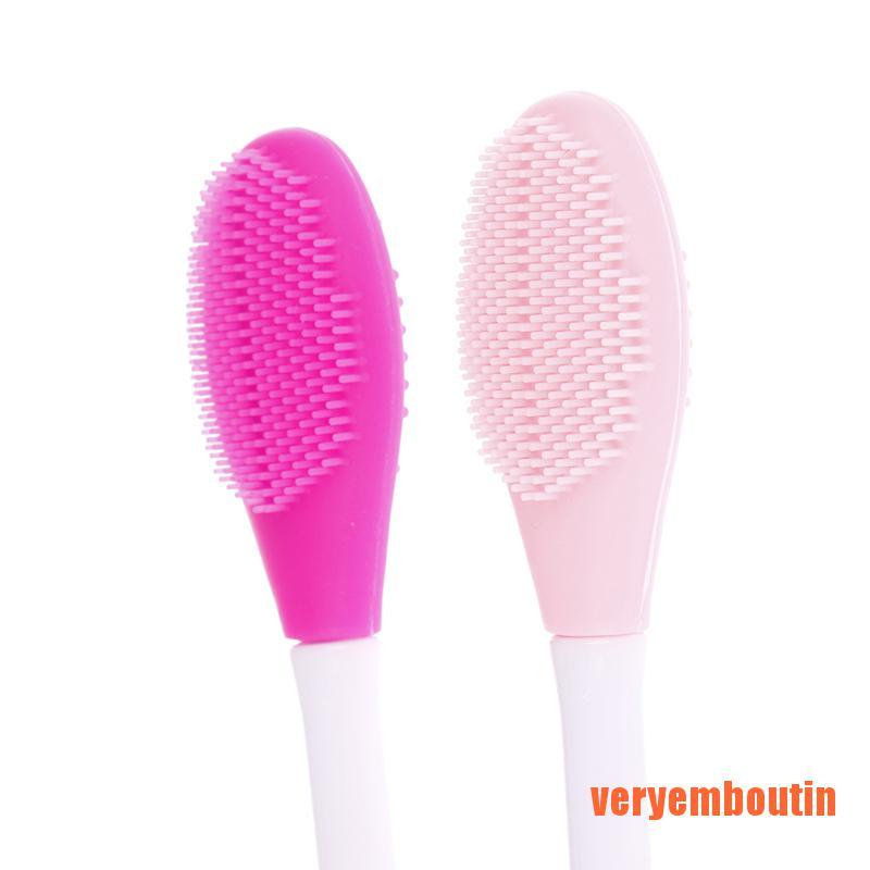 [Hàng mới về] Cọ đắp mặt nạ bằng silicone 2 mặt tiện dụng