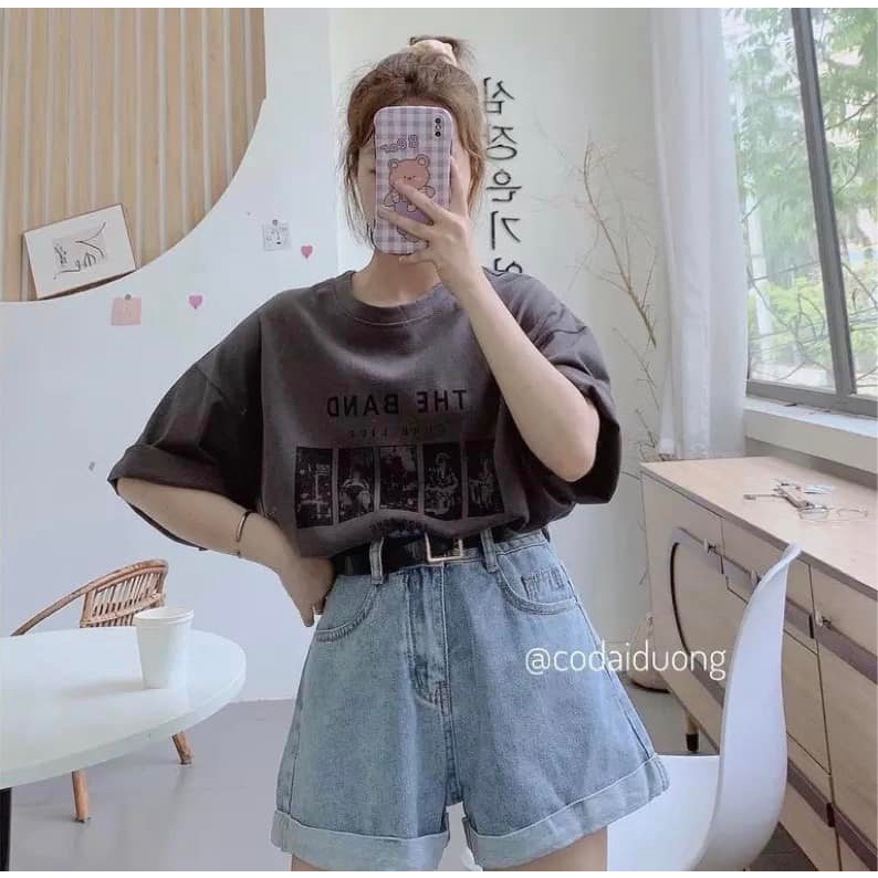 Áo Thun 3158 THE BAND Chất Cotton Tuyết Nhung Loại 1 Samsam4896