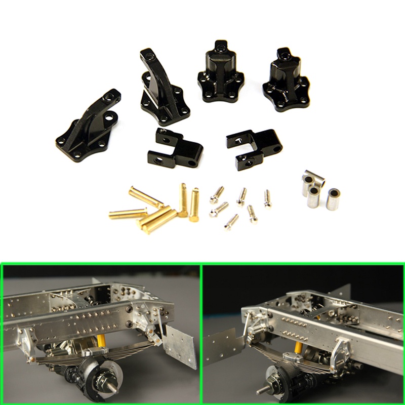 Phụ Kiện Giảm Xóc Bằng Kim Loại Cho Xe Tải Điều Khiển Từ Xa 1 / 14 Tamiya Scania R620 MAN Benz Actros Volvo