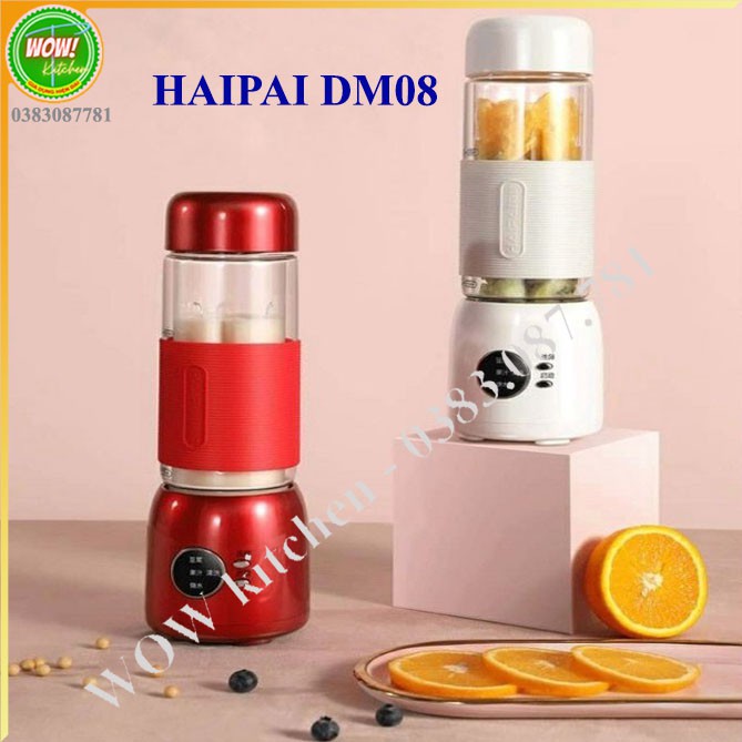 Máy làm sữa hạt, sinh tố mini Haipai - DM08