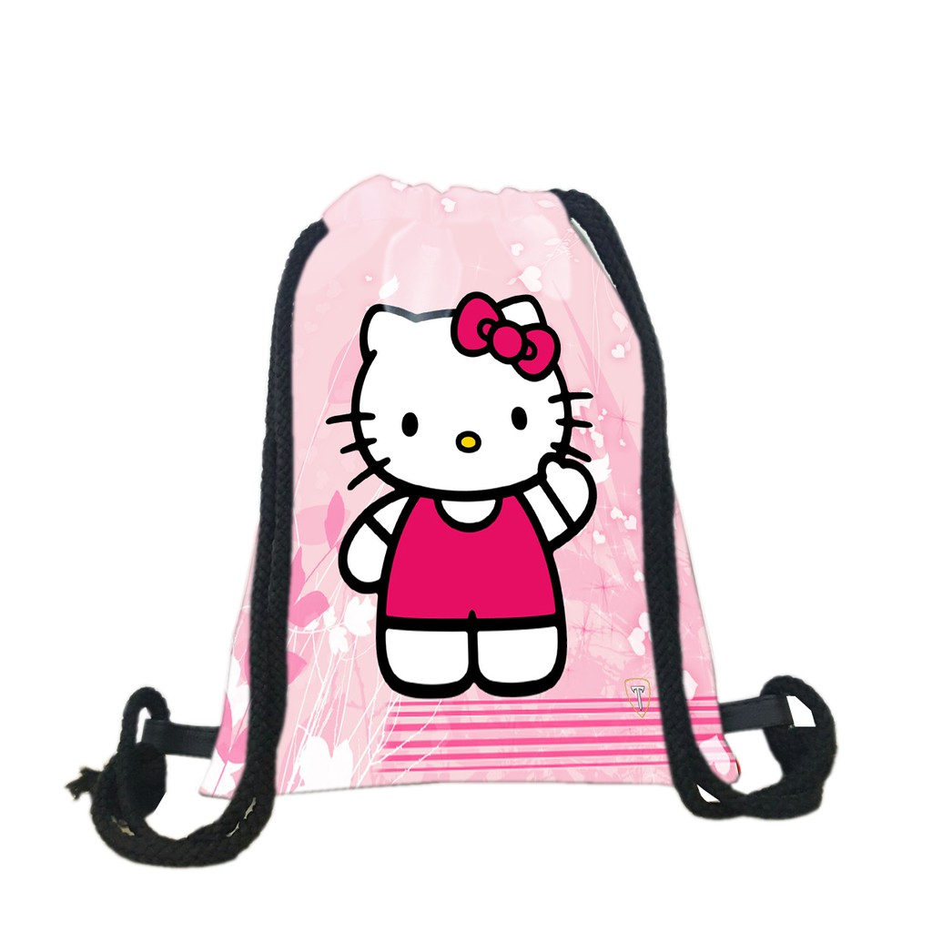 Balo dây rút Hello Kitty