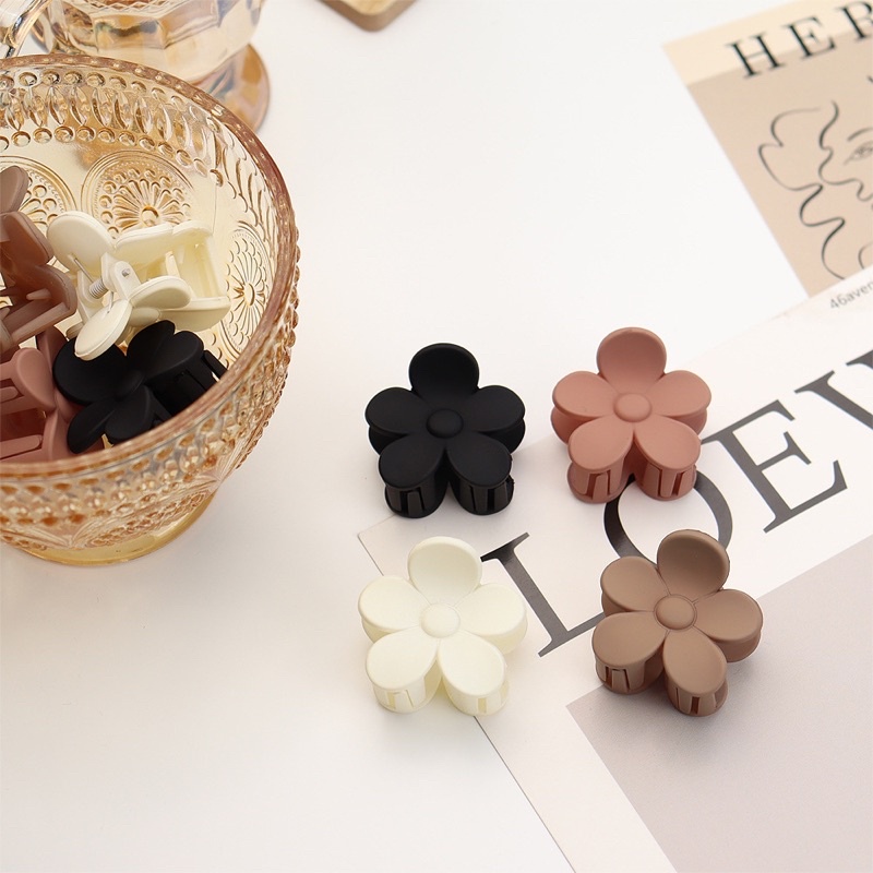 Cặp tóc hình hoa mini