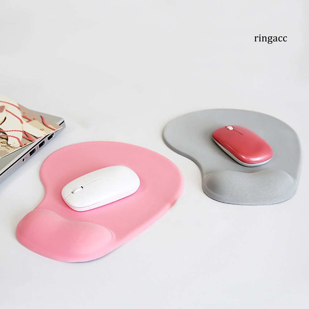 Miếng Lót Chuột Máy Tính Bằng Silicon Mềm Màu Trơn Chống Trượt