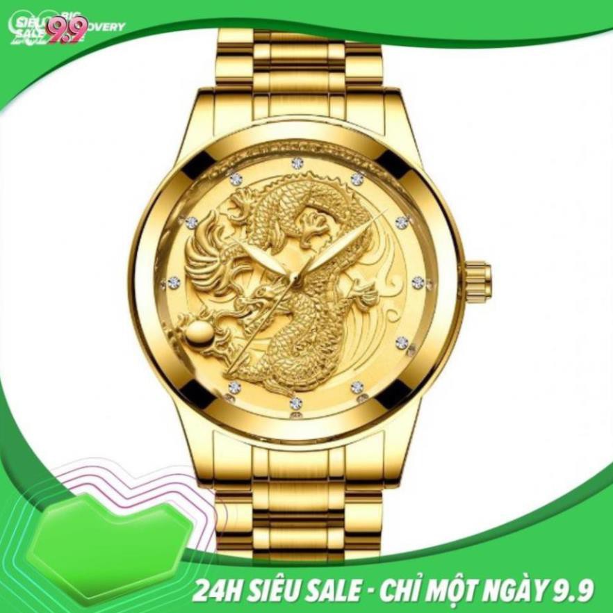ĐỒNG HỒ NAM CHẠY 3 KIM GB003 DÂY DEMI THÉP KHÔNG GỈ ( 2 màu ) chất lượng cao thời trang
