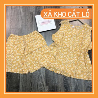 Xả cắt lô-bộ lanh áo ba lỗ quần đùi