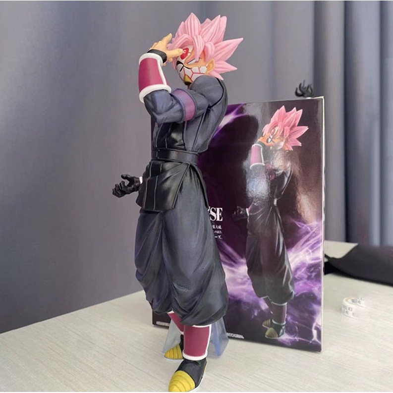 Mô hình nhân vật bảy viên ngọc rồng Black Goku rose đeo mặt nạ Masterlise cao 25cm - Figure bảy viên ngọc rồng
