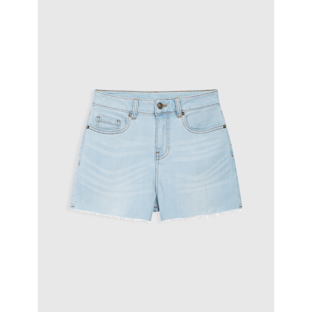 Quần short nữ chất jean kiểu dáng thời trang CANIFA - 6BS21S013