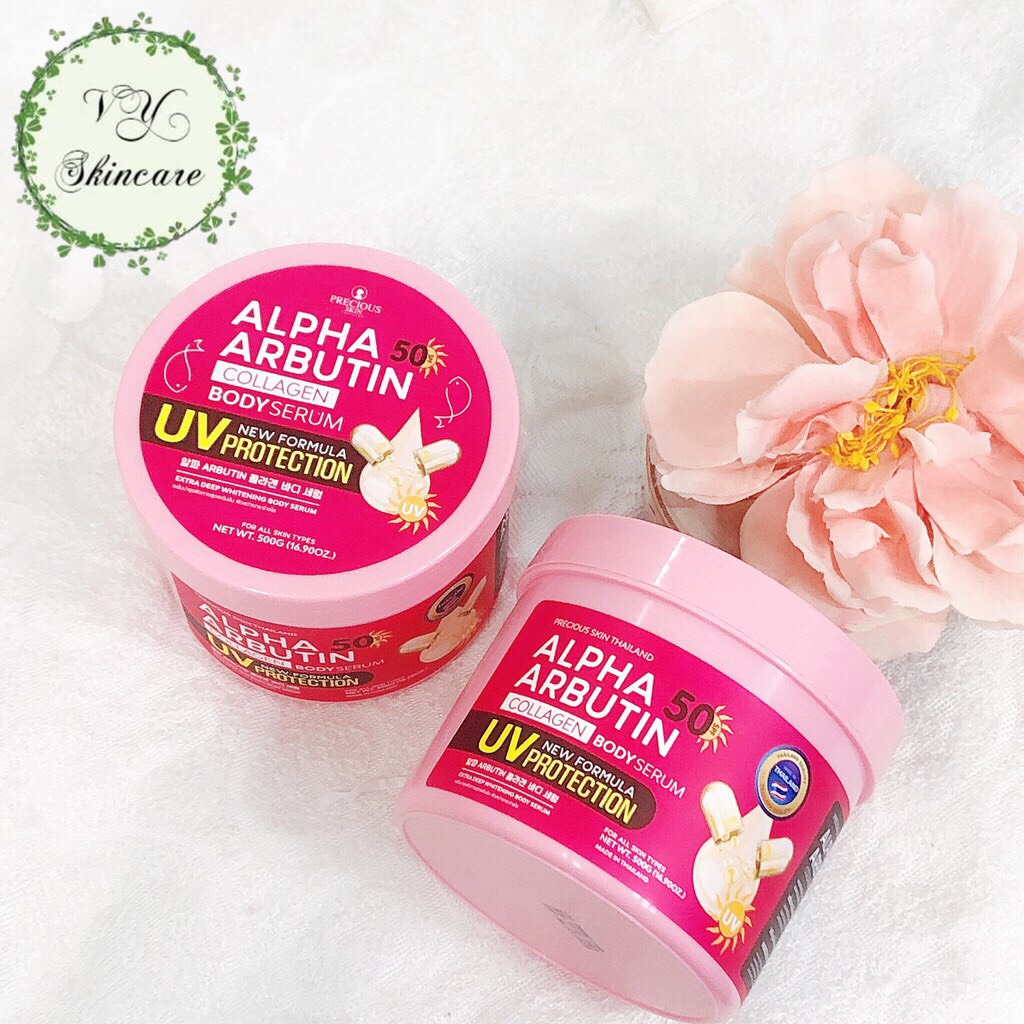 Sữa dưỡng thể alpha aputin hũ 500ml