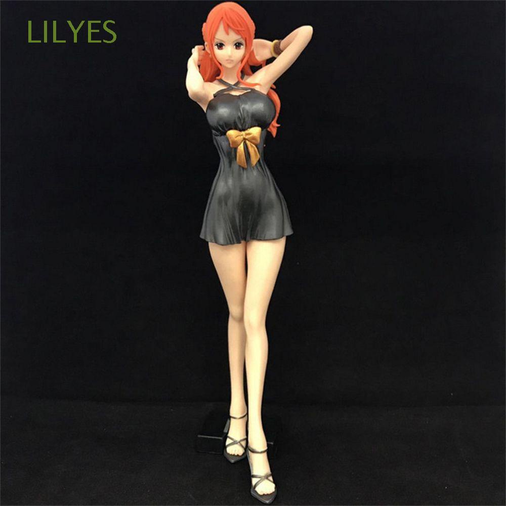 Đồ trang trí Đồ Chơi Nhân Vật Luffy Nami Bằng Pvc Nhiều Màu Sắc