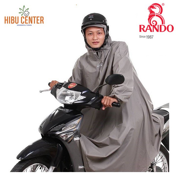 Áo mưa RANDO Poncho Cosy | Tiện Lợi, Dễ Sử Dụng | hibucenter