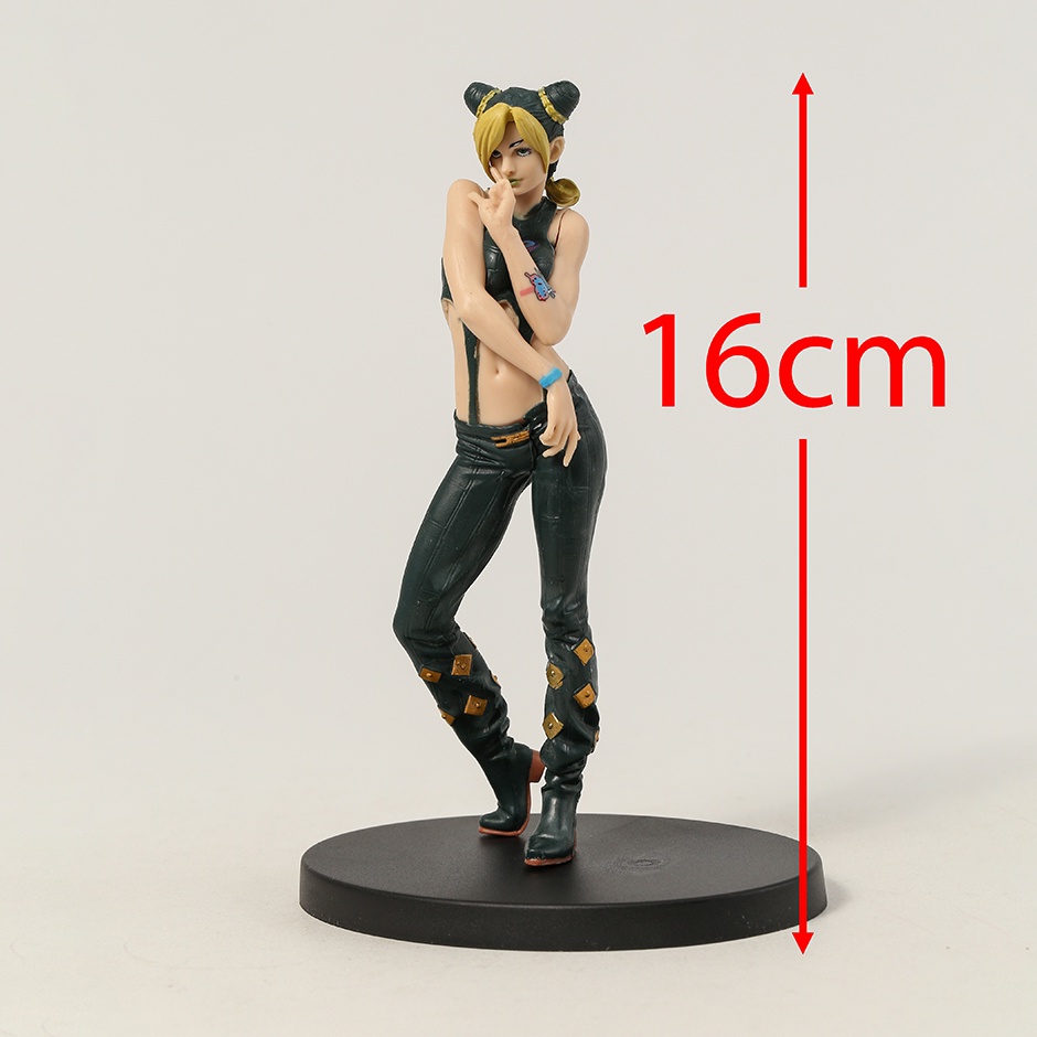Ông Grandista Jolyne Cujoh Jojoo ' s Bizarre Adventure Stone Đồ Chơi Mô Hình PVC Mẫu Đại Dương 16cm Quà Tặng Sinh Nhật (16