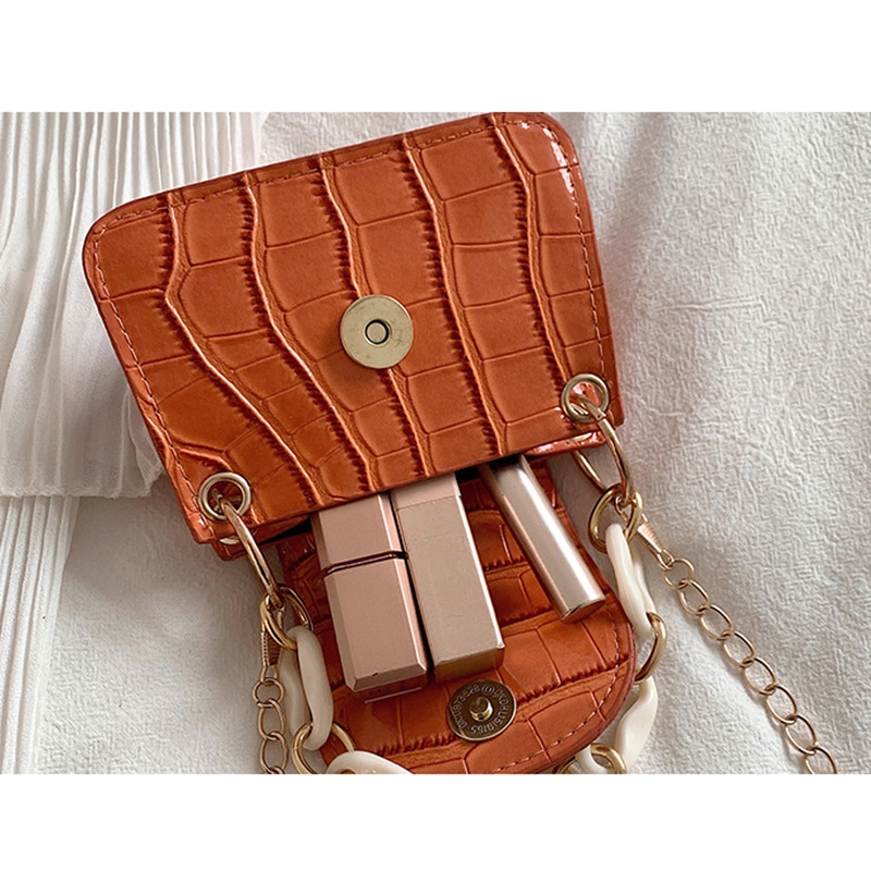 Túi đeo chéo mini IELGY phong cách cổ điển thời trang tùy chọn màu sắc cho nữ