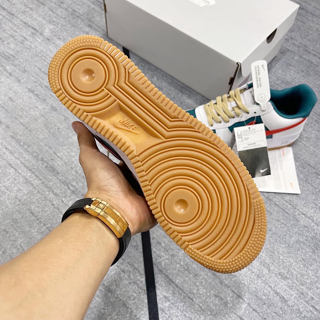 Giày thể thao Nike_Gucci, AF1 GC xanh đỏ bản chuản Trung tặng box bảo vệ