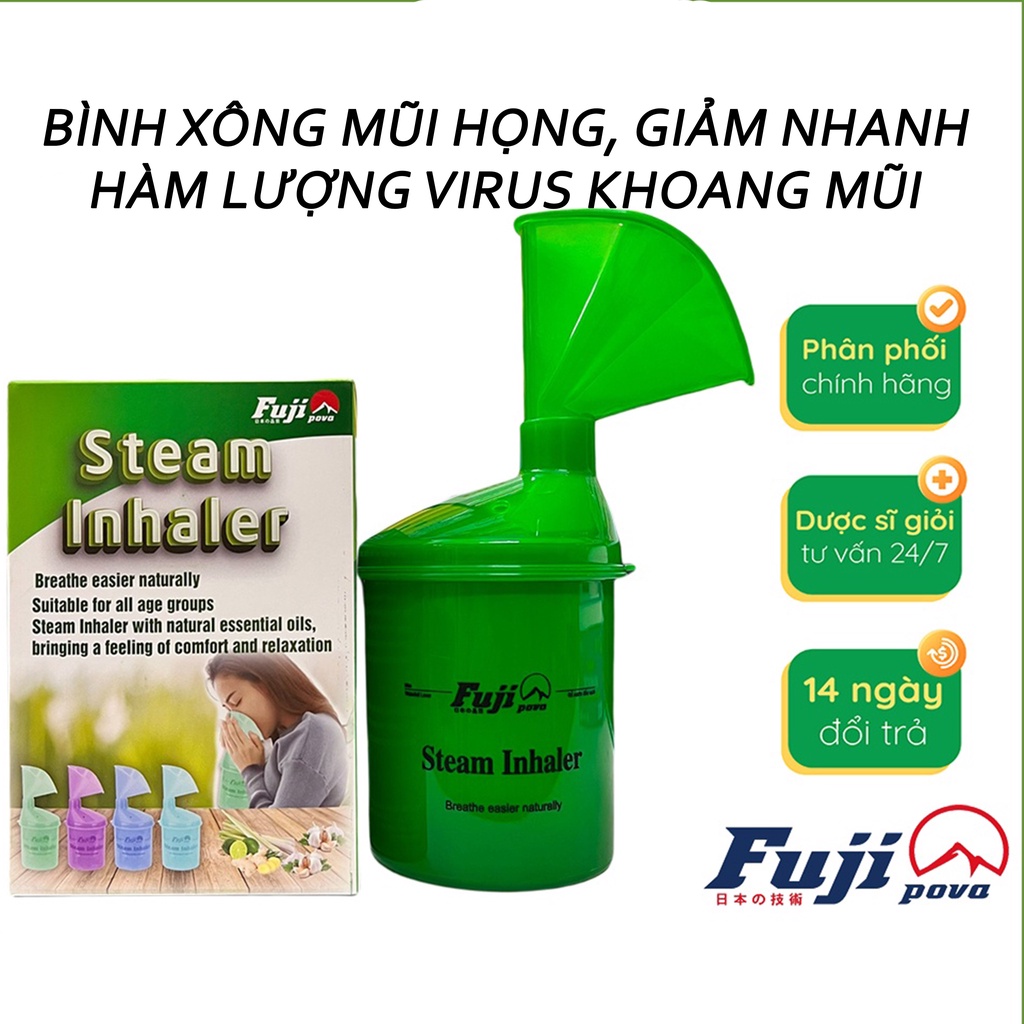 Bình xông mũi họng xông hơi tinh dầu Fuji Power Fitness C3004